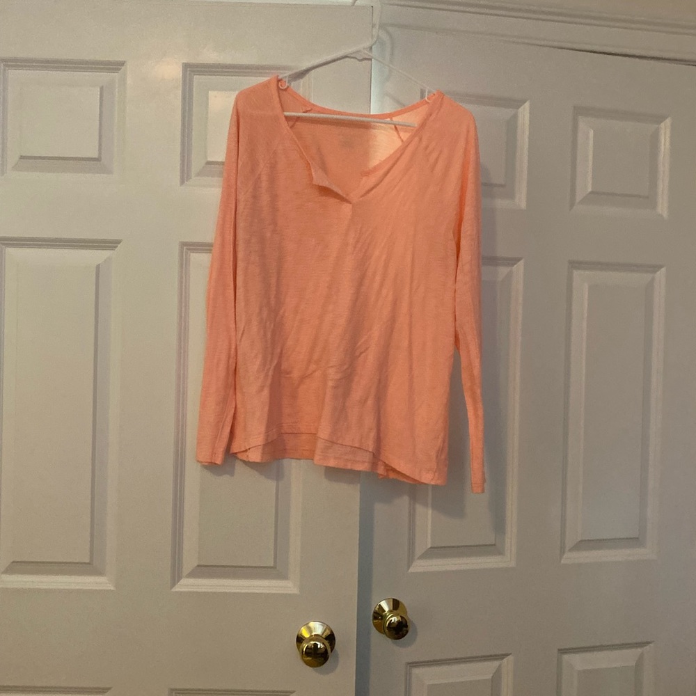 Pretty lightweight peach shirt